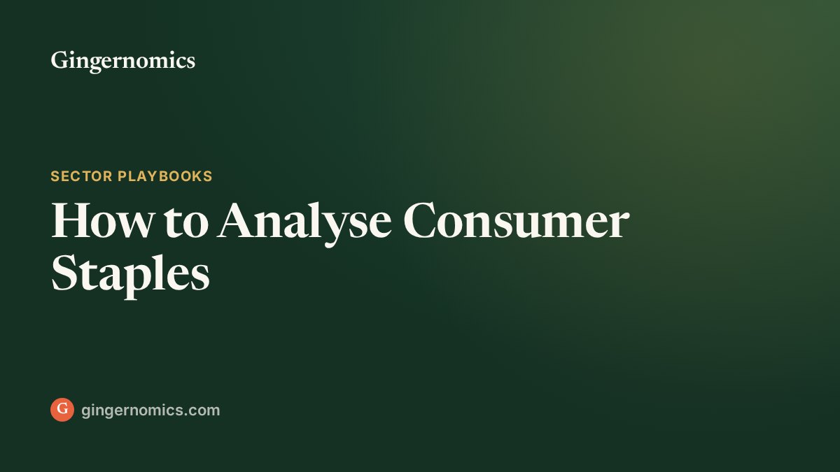 How to Analyse Consumer Staples