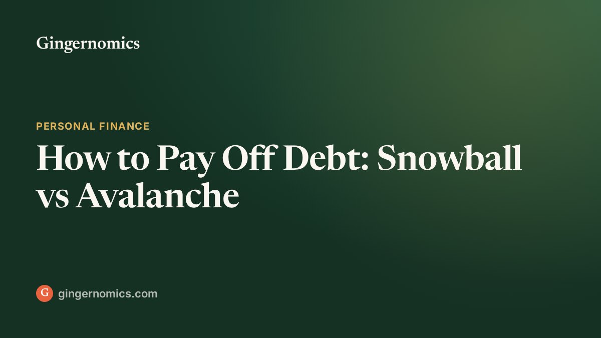 How to Pay Off Debt: Snowball vs Avalanche