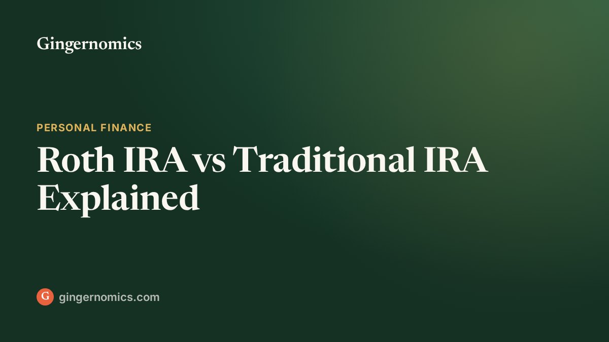 Roth IRA vs Traditional IRA Explained