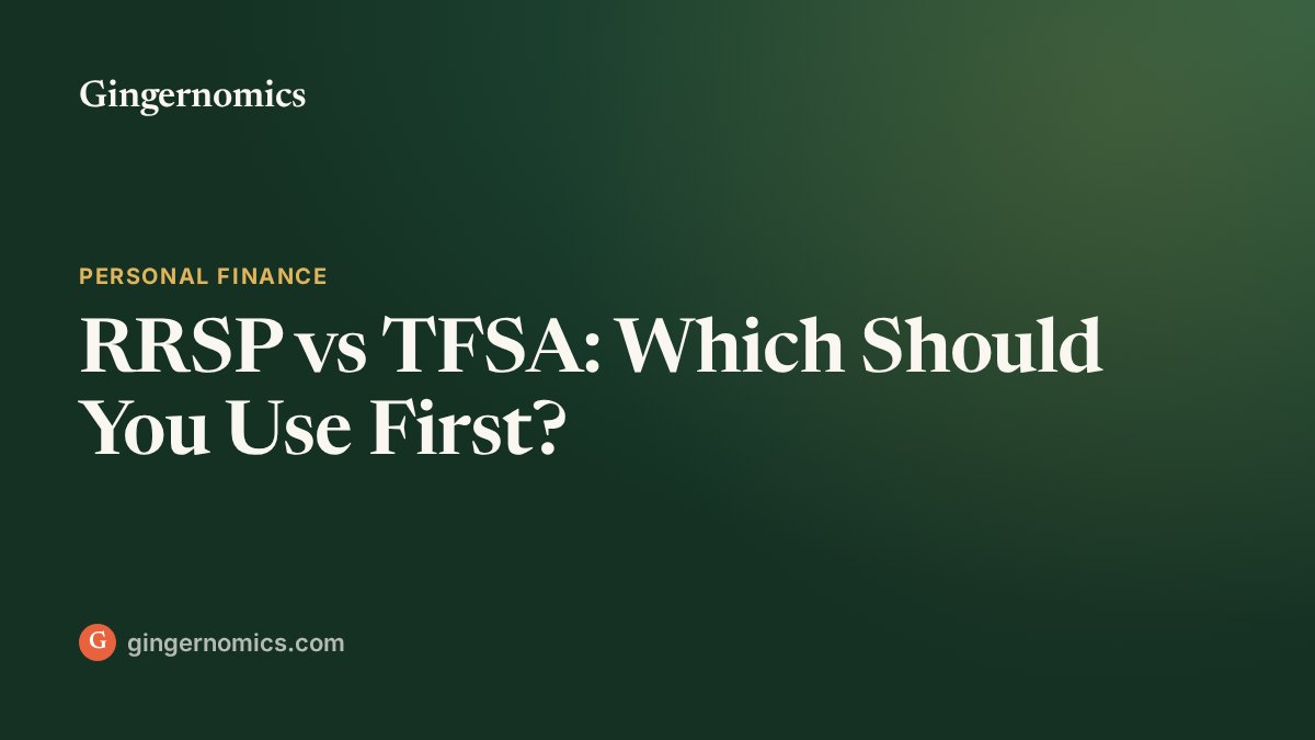 RRSP vs TFSA: Which Should You Use First?